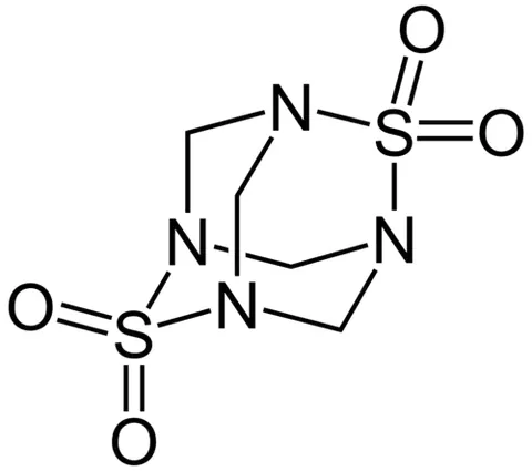 tetramethylenedisulfotetramine: a highly toxic, colorless crystalline compound formerly used as a rodenticide in poisoned bait and...