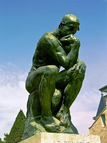 thinker: one who spends time thinking, contemplating or meditating