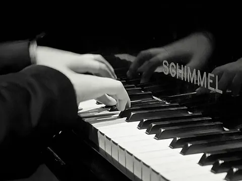 tickle the ivories: to play a piano or other keyboard instrument