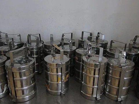 tiffin: a (light) midday meal or snack; luncheon