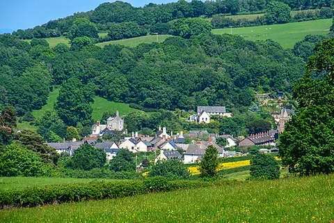 timberscombe: a village and civil parish in Somerset, England, previously in Somerset West and Taunton district...