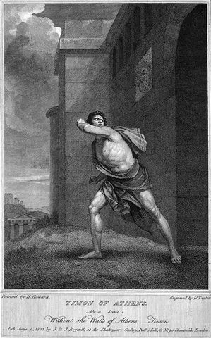 timonism: a form of bitter misanthropy, a despair leading to hatred or contemptuous rejection of mankind,...