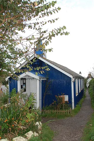 tin tabernacle: a church, usually nonconformist, clad in corrugated iron