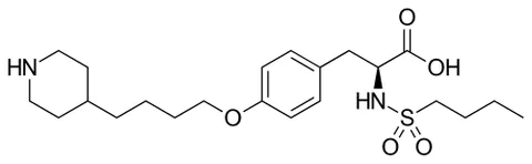 tirofiban: a nonpeptide tyrosine derivative with anticoagulant activity
