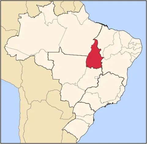 tocantins: a state of the North Region, Brazil. Capital: Palmas