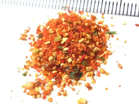 togarashi: chili peppers or chili pepper-related products from Japan, specifically the spice mixture...
