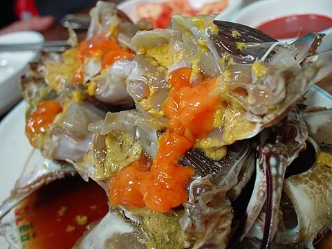 tomalley: the hepatopancreas of a crustacean