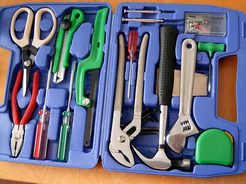 tool: any physical device meant to ease or do a task