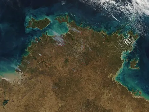 top end: a geographical region encompassing the northernmost portion of the Northern Territory of Australia
