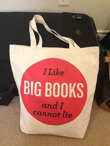 tote bag: a large handbag or holdall