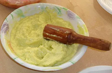 toum: a garlic condiment common in the Levant, similar to aioli, made with garlic, salt, olive or...
