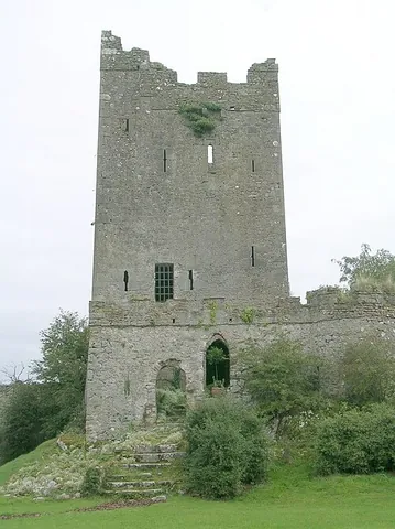 tower house: a tall, fortified stone building intended for habitation
