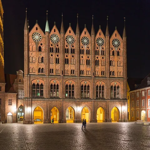 town hall: a building that houses the local government offices of a town