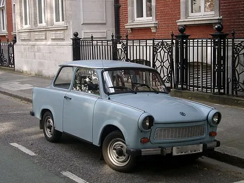 trabant: a make of East German car