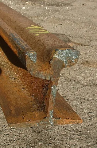 tramrail: an overhead rail forming a track on which a trolley runs to convey a load, as in a shop