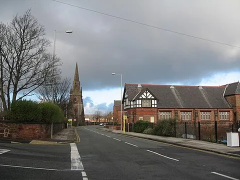 tranmere: a suburb of Birkenhead, Metropolitan Borough of Wirral, Merseyside, England (OS grid ref SJ3287)