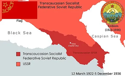 transcaucasian sfsr: a Soviet republic consisting of Georgia, Armenia, and Azerbaijan with its capital in Tbilisi...
