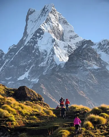 trekker: one who treks; a hiker