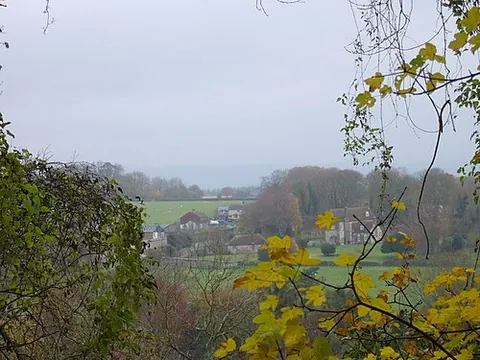 treyford: a hamlet in Elsted and Treyford parish, Chichester district, West Sussex, England (OS grid ref...