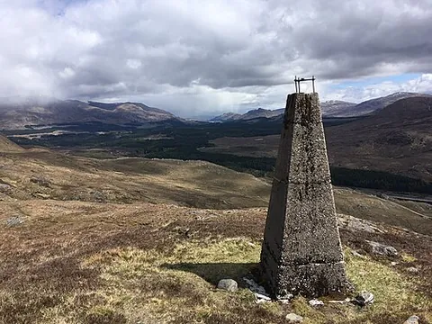 triangulation pillar: a concrete pillar used by the Ordnance Survey as a point for taking theodolite measurements, used...