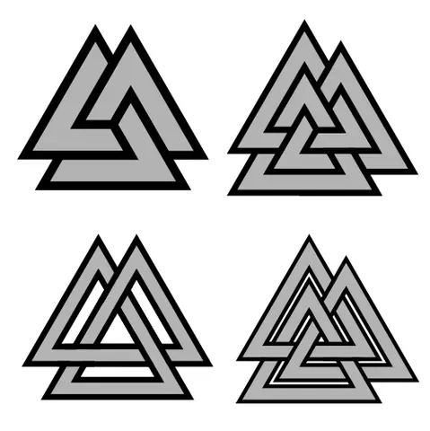 tricursal: being composed of three contours