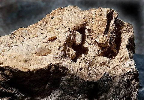 tridymite: a rare mineral of volcanic rocks that solidified at a high temperature, with the chemical...