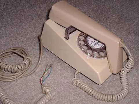 trimphone: a luxury telephone of the 1960s with a then-innovative electronic ringer and illuminated dial