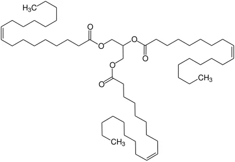 triolein: the triglyceride of oleic acid