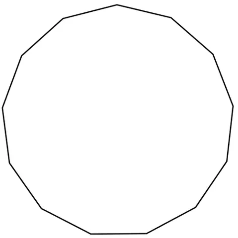 triskaidecagon: a polygon having thirteen sides and thirteen angles