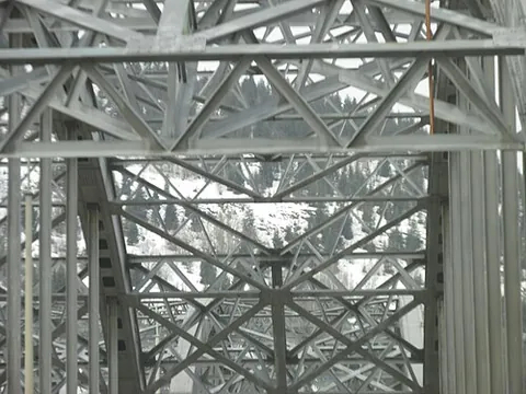 truss: a bandage and belt used to hold a hernia in place