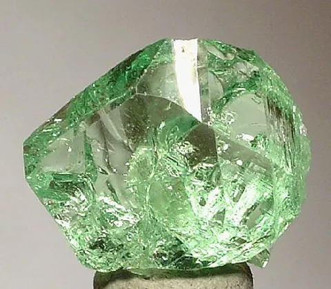 tsavorite: a dark green garnet