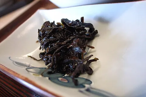 tsukudani: a Japanese dish consisting of seafood, seaweed or other ingredients simmered in soy sauce and mirin