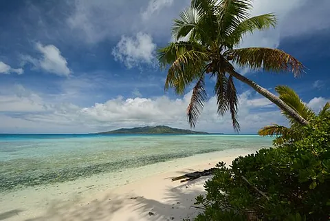 tubuai: the main island of the Tubuai Island group, Austral Islands, French Polynesia