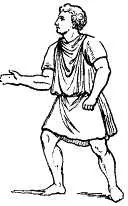 tunic: a garment worn over the torso, with or without sleeves, and of various lengths reaching from the...
