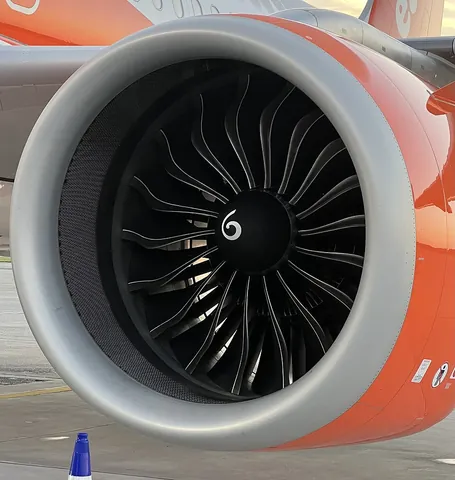 turbofan: a turbojet engine having a (usually ducted) fan that drives a stream of air that partly bypasses...