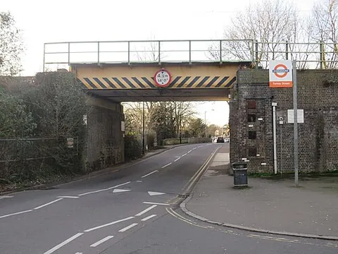 turkey street: a neighbourhood in the borough of Enfield, Greater London, England, historically in Middlesex, on a...