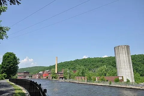 turners falls: a village and census-designated place in the town of Montague, Franklin County, Massachusetts,...