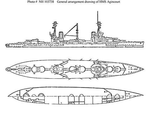 turret farm: a battleship with an unusually-large number of main-battery turrets (generally five or more)