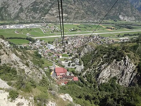 turtmann: a village and former municipality in Turtmann-Unterems municipality, Leuk district, Valais canton,...