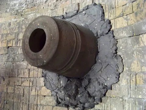 tuyere: a nozzle or similar fixture through which the blast is delivered to the interior of a blast...