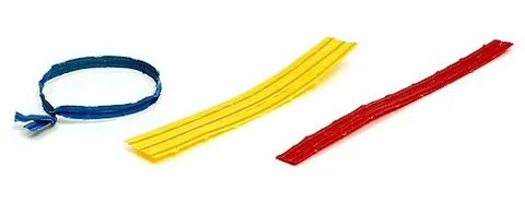 twist tie: a metal wire that is encased in a thin strip of paper or plastic and is used to tie the openings of...