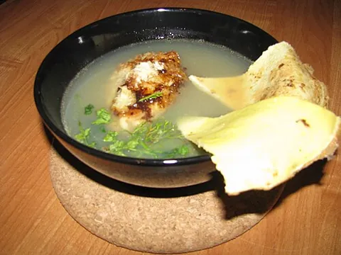 ukha: a clear Russian fish soup