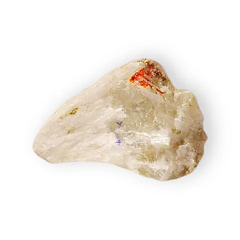 ulexite: a white mineral with triclinic crystals, NaCaB₅O₉·8H₂O, noted for its fibers which transmit light...