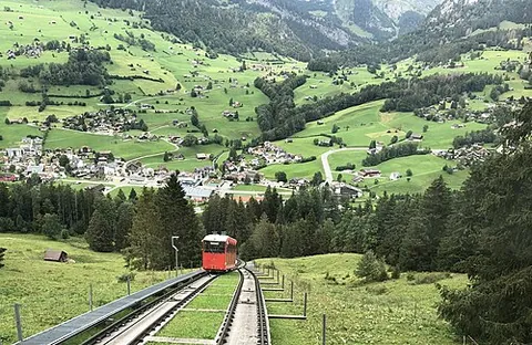 unterwasser: a village in Wildhaus-Alt St. Johann municipality, Toggenburg, St. Gallen canton, Switzerland