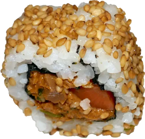 uramaki: a form of cylindrical sushi with two or more fillings, and (unlike makimono) having the rice on the...