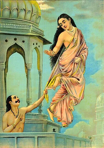 urvashi: apsara wife of Pururavas