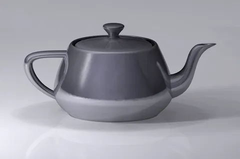 utah teapot: a three-dimensional mathematical model of a teapot, often used as a reference object to test or...