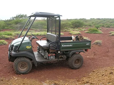 utility task vehicle: synonym of side-by-side (“type of vehicle”)