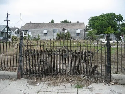 vacant lot: an unused area of land in an urban area (not built, not a farm, not a park)