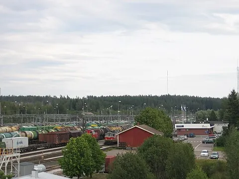 vainikkala: a village in Lappeenranta municipality, South Karelia, Finland, on the border with Russia